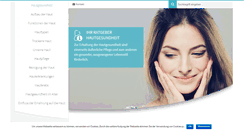 Desktop Screenshot of hautgesundheit.net