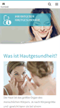 Mobile Screenshot of hautgesundheit.net